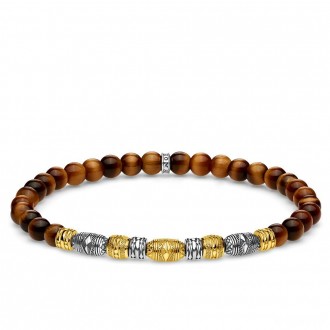 bracelet Two-tone lucky charm, gold