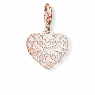 Charm pendant ‘Arabesque heart’