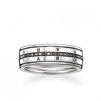 eternity ring black diamond