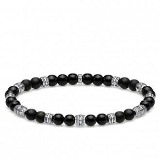 bracelet Lucky charm, black