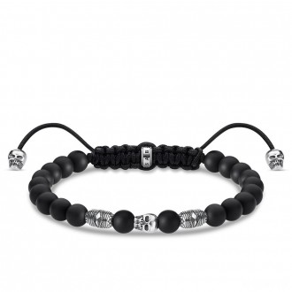 bracelet black skull