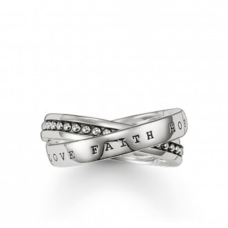 multiple ring faith, love, hope