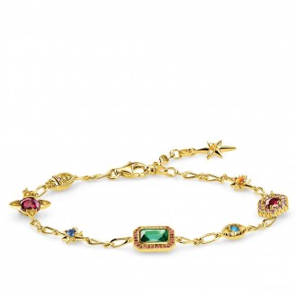 bracelet Lucky charms, gold