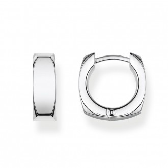 hoop earrings Minimalist silver