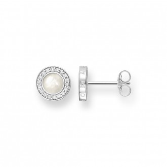 ear studs Classic pavé white