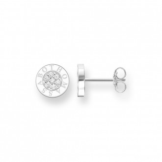 ear studs Classic pave white