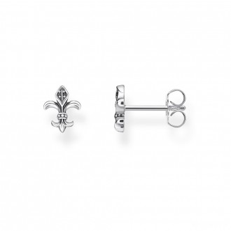 ear studs fleur-de-lis