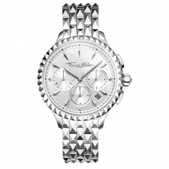 Women's watch REBEL AT HEART WOMEN CHRONOGRAPH silver