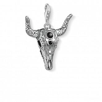 Charm pendant Ethnic bull’s head