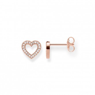 ear studs Heart Large