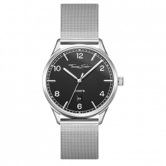 Watch unisex CODE TS silver black