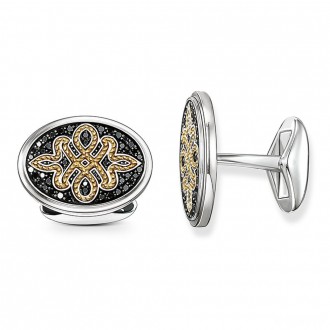 cufflinks diamond Love Knot