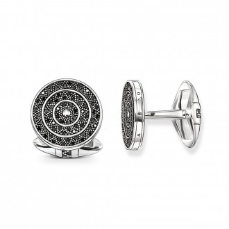 cufflinks diamond zig zag