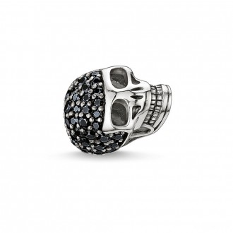 Bead skull pavé large